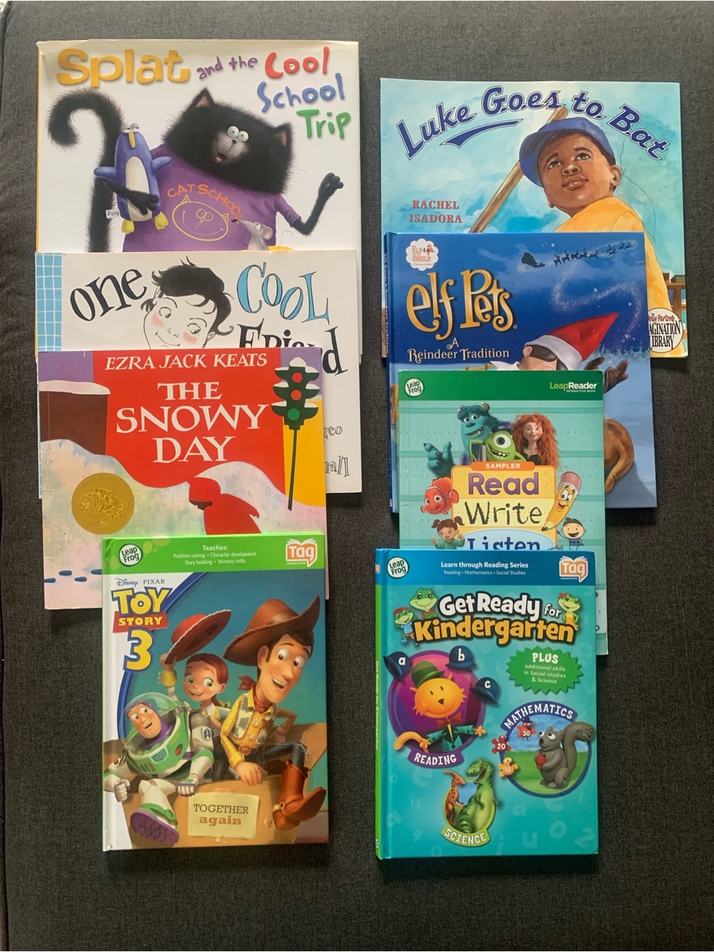Bundle Of Eight Books And Learning Materials For Young Readers Covers Everything